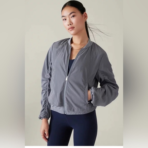 Athleta Wayfarer Bomber Jacket medium, NWT - Picture 1 of 4